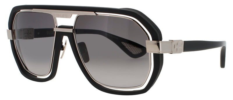 BUGATTI 08-MBK/WG Matte Black White Gold Sunglasses