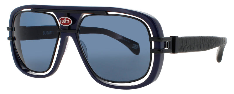 BUGATTI 07-DK.BLU/BK Dark Blue Sunglasses