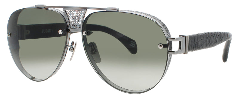 BUGATTI 05-AS/GM Antique Silver Sunglasses