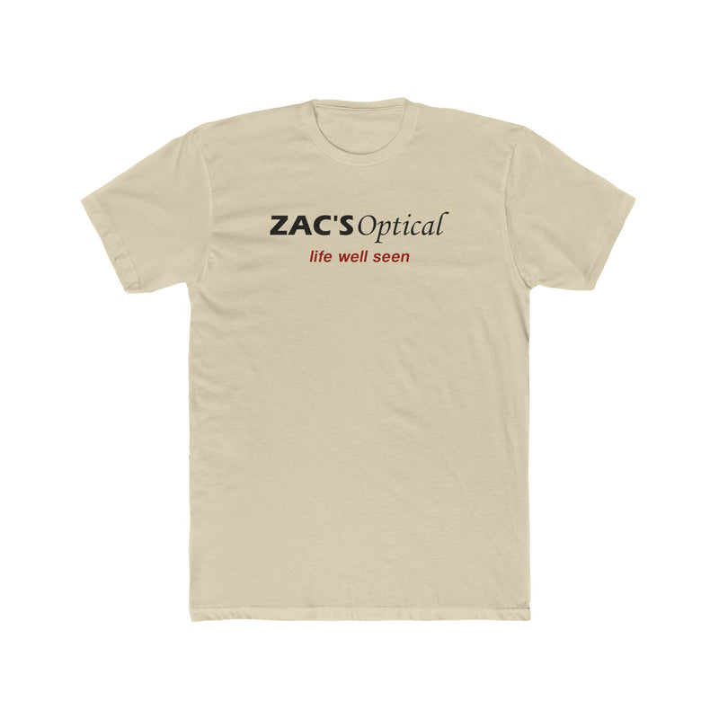 Zac's Optical Unisex Cotton Crew Tee