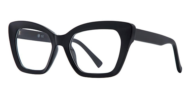 SOHO, Eyeglasses, Black, Plastic, 53 mm