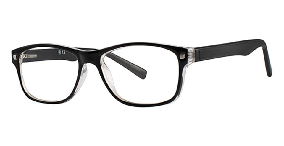 Metro 25 Black Crystal lace optical frame for prescription eyeglasses or blue light glasses.