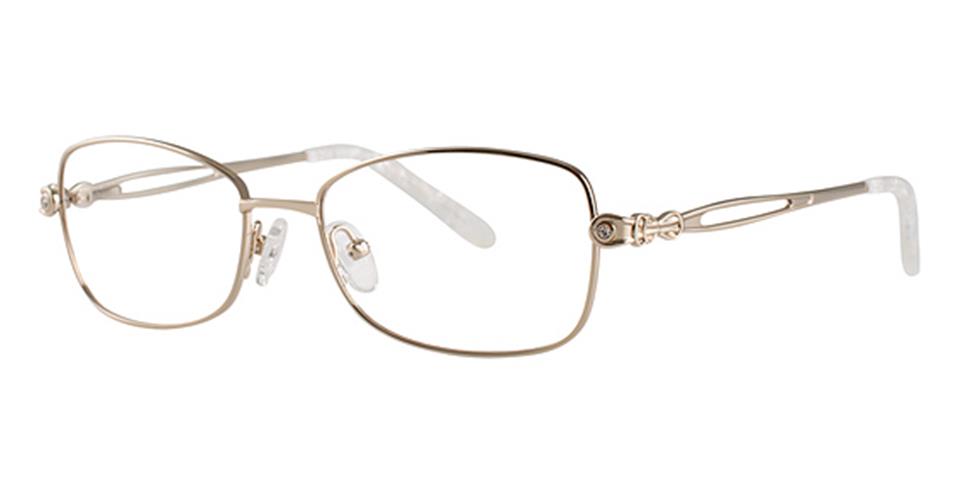 Vivid 3010 Gold Lace optical frame for prescription eyeglasses or blue light glasses.