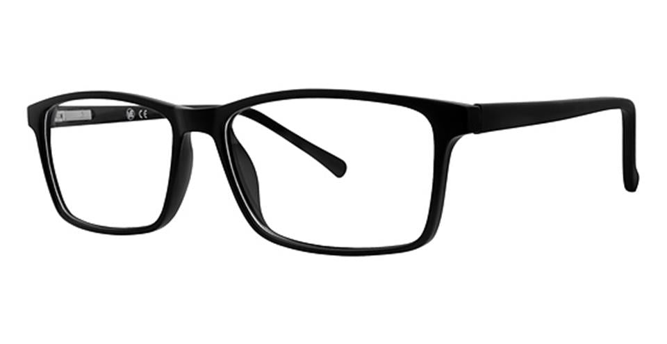Metro 34 Black Matt lace optical frame for prescription eyeglasses or blue light glasses.