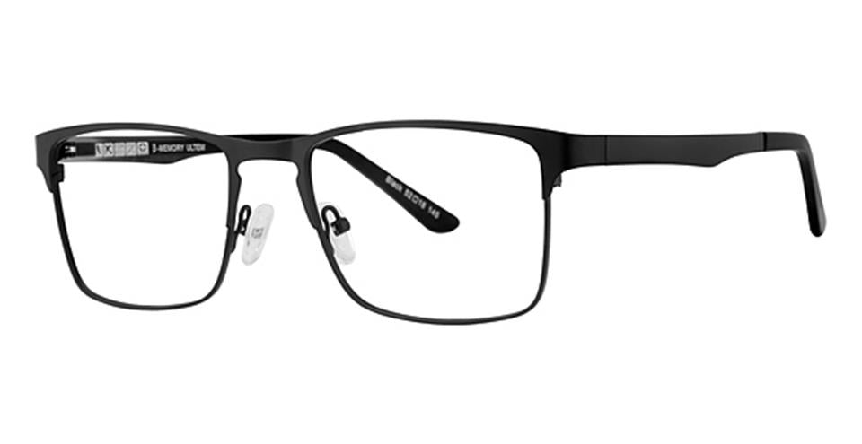 Vivid 2030 Black/Black Lace optical frame for prescription eyeglasses or blue light glasses.