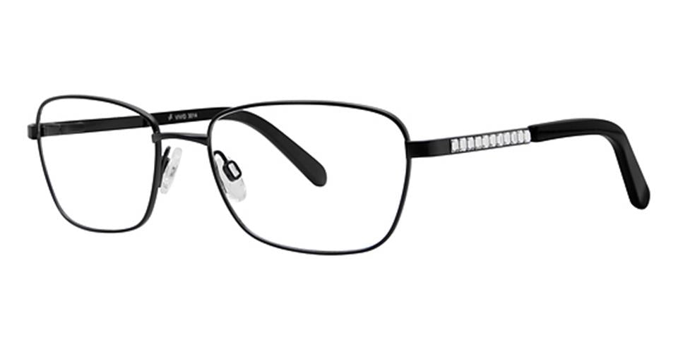Vivid 3014 Matt Black Lace optical frame for prescription eyeglasses or blue light glasses.