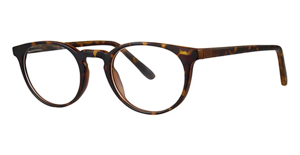 Metro 22 Matt Tortoise Crystal lace optical frame for prescription eyeglasses or blue light glasses.