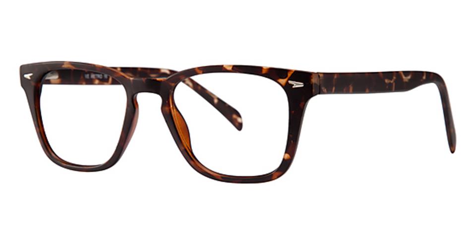 Metro 16 Tortoise lace optical frame for prescription eyeglasses or blue light glasses.