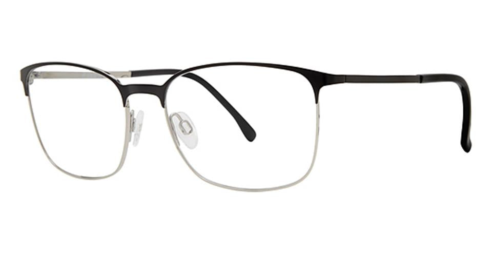 Vivid 3016 Black/Gunmetal Lace optical frame for prescription eyeglasses or blue light glasses.