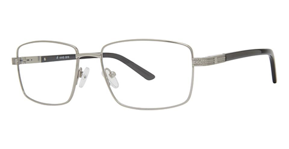 Vivid 3018 Gunmetal/Black Lace optical frame for prescription eyeglasses or blue light glasses.