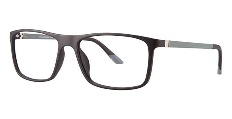 Vivid 2012 Black/Grey Lace optical frame for prescription eyeglasses or blue light glasses.