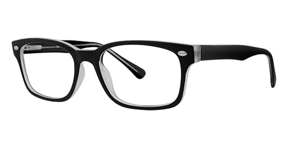 Metro 32 Black Matt Crystal lace optical frame for prescription eyeglasses or blue light glasses.