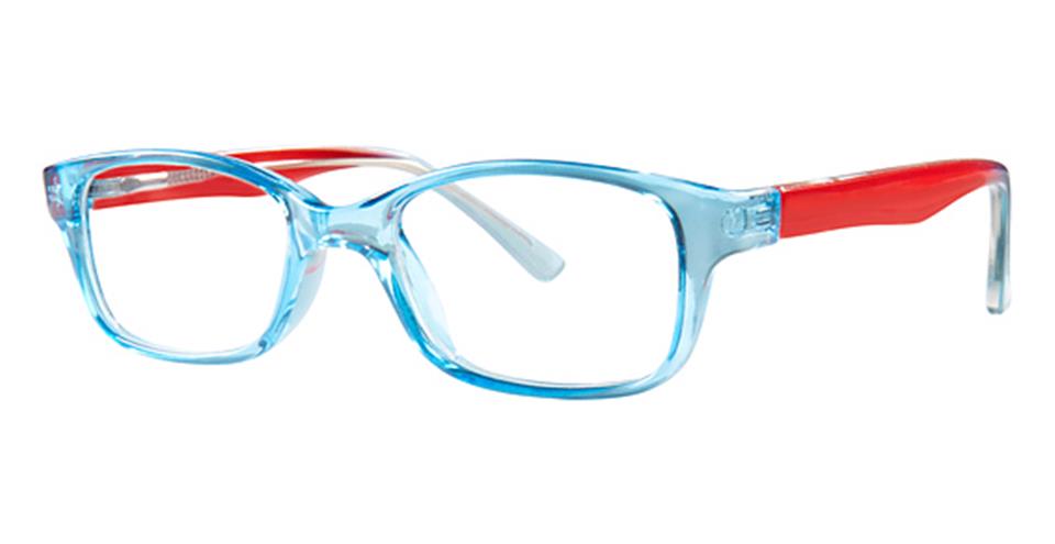 Metro 21 Blue lace optical frame for prescription eyeglasses or blue light glasses.