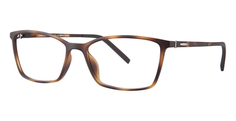 Vivid 2011 Demi Brown Lace optical frame for prescription eyeglasses or blue light glasses.