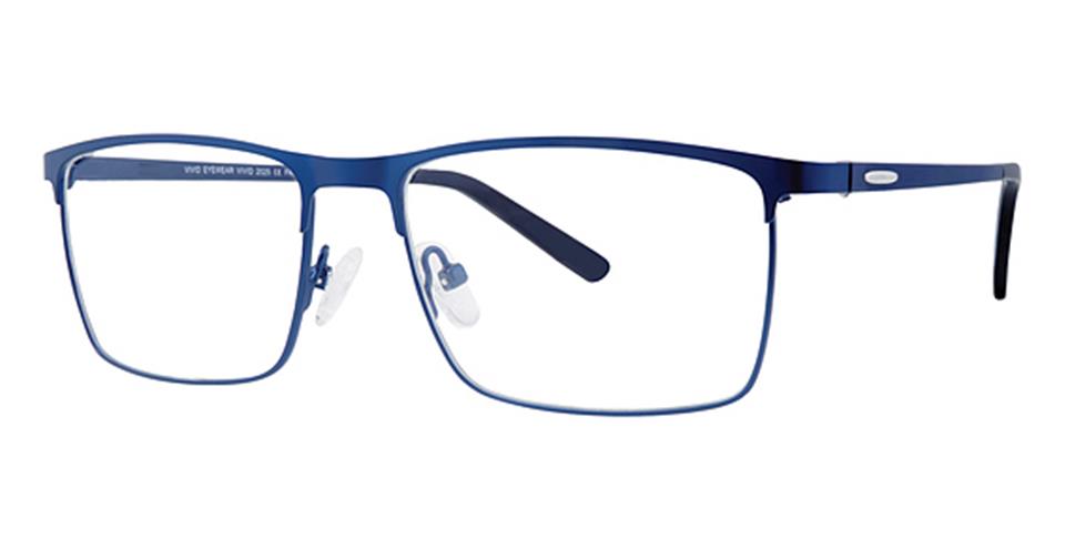 Vivid 2025 Matt Dark Blue/Navy Lace optical frame for prescription eyeglasses or blue light glasses.