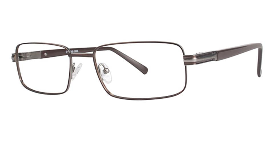Vivid 3004 Matt Brown/Gunmetal Lace optical frame for prescription eyeglasses or blue light glasses.