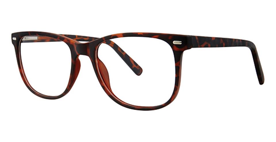 Metro 35 Dark Tortoise Matt lace optical frame for prescription eyeglasses or blue light glasses.