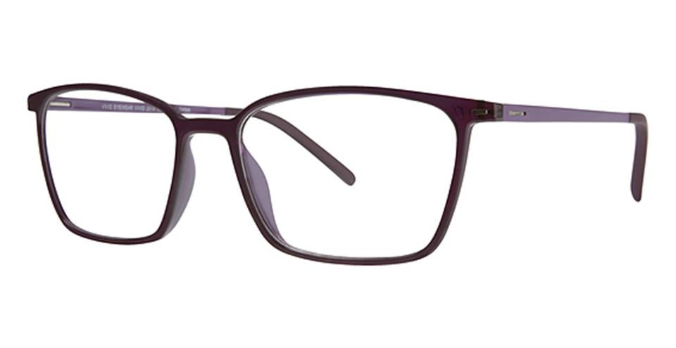 Vivid 2014 Purple Lace optical frame for prescription eyeglasses or blue light glasses.