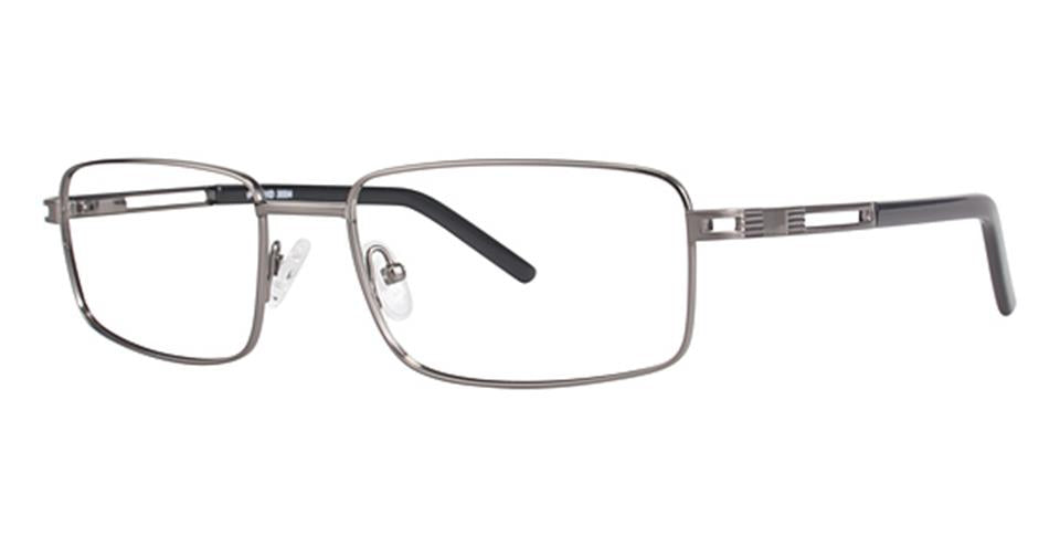 Vivid 3004 Shiny Gun/Black Lace optical frame for prescription eyeglasses or blue light glasses.