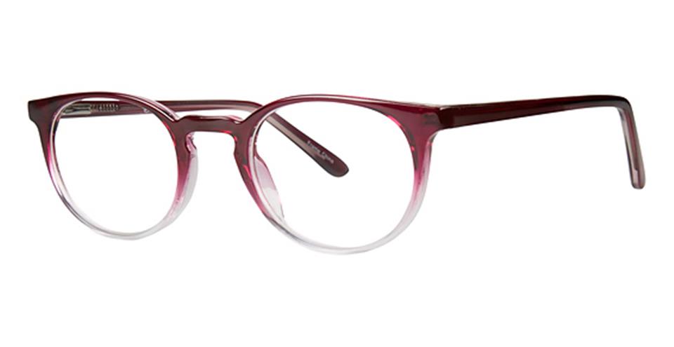 Metro 22 Purple lace optical frame for prescription eyeglasses or blue light glasses.