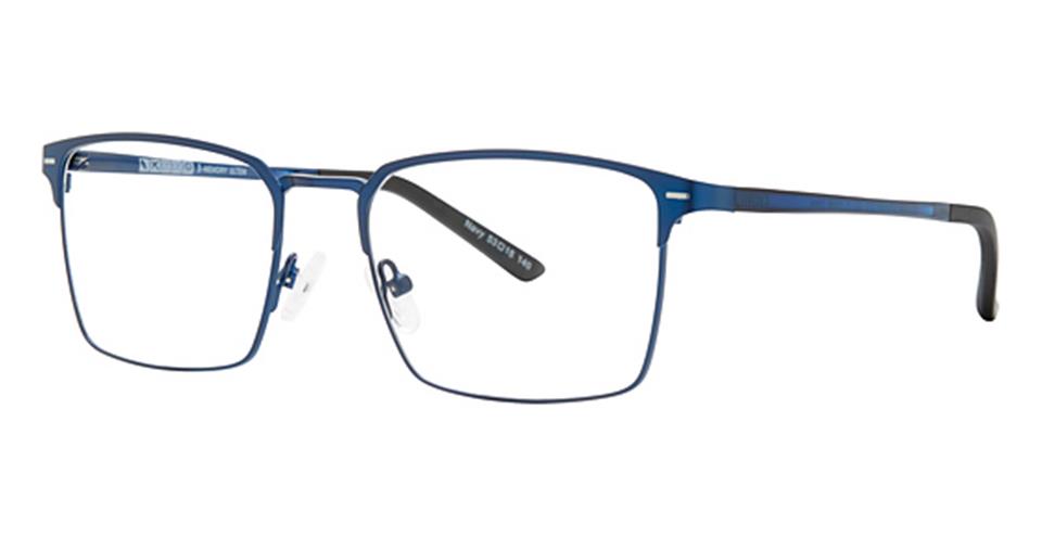 Vivid 2032 Matt Blue Lace optical frame for prescription eyeglasses or blue light glasses.
