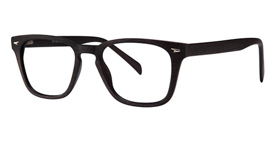 Metro 16 Wood Black lace optical frame for prescription eyeglasses or blue light glasses.