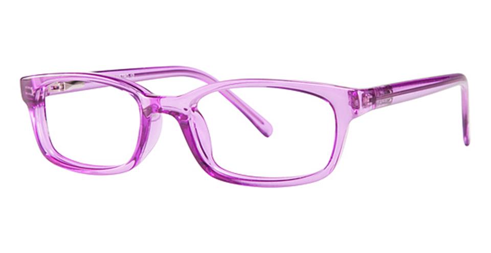 Metro 12 Purple lace optical frame for prescription eyeglasses or blue light glasses.