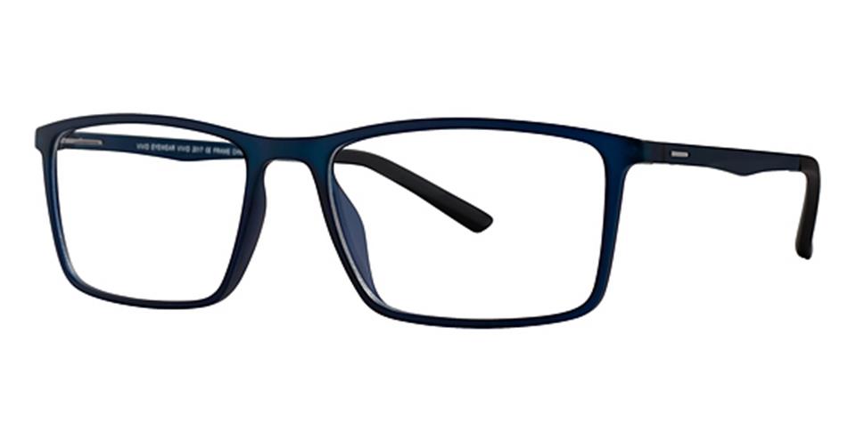 Vivid 2017 Matt Navy Lace optical frame for prescription eyeglasses or blue light glasses.