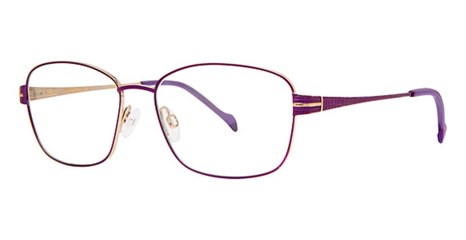 Vivid 3015 Purple Lace optical frame for prescription eyeglasses or blue light glasses.