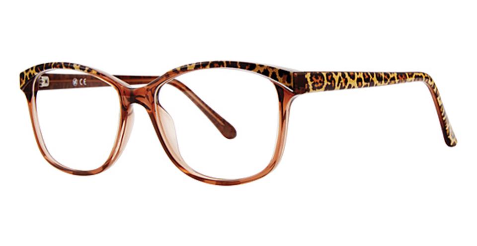 Metro 39 Burgundy/Leopard lace optical frame for prescription eyeglasses or blue light glasses.