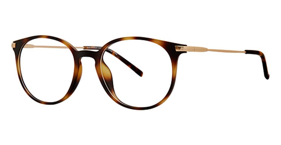 Vivid 2021 Matt Tortoise/Gold Lace optical frame for prescription eyeglasses or blue light glasses.