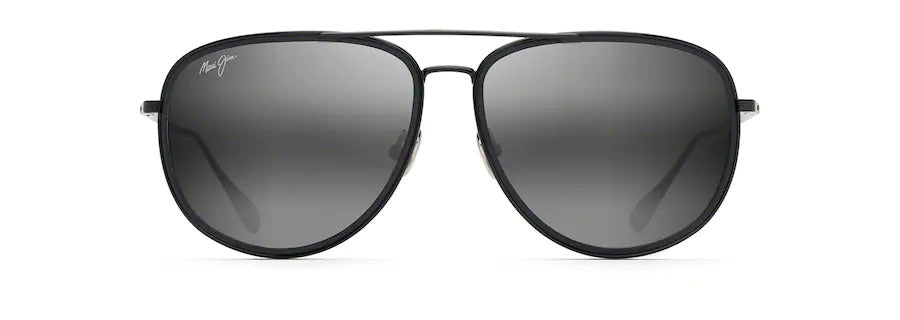 Fair Winds Black Polarized Aviator Sunglasses