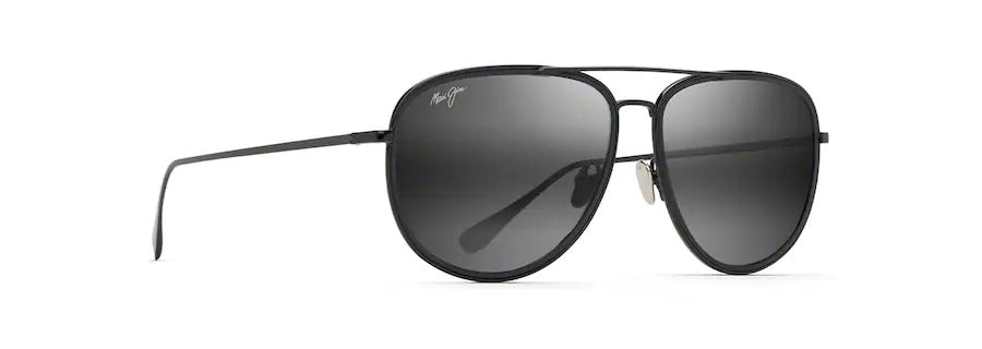Fair Winds Black Polarized Aviator Sunglasses