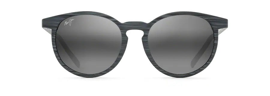 KIAWE Grey Stripe Polarized Classic Sunglasses