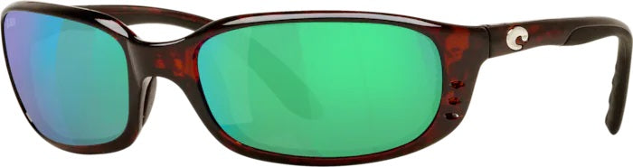Brine Tortoise Polarized Glass Sunglasses (Item No: BR 10 OGMGLP)