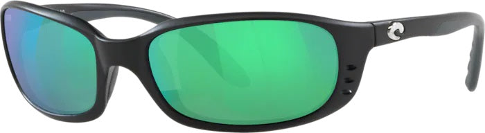 Brine Matte Black Polarized Glass Sunglasses (Item No: BR 11 OGMGLP)