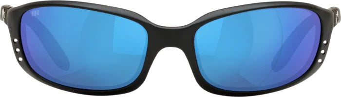 Brine Matte Black Polarized Glass Sunglasses (Item No: BR 11 OBMGLP)