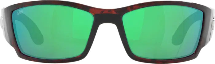 Corbina Tortoise Polarized Glass Sunglasses (Item No: CB 10 OGMGLP)