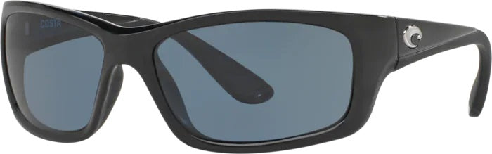 Jose Shiny Black Polarized Glass Sunglasses (Item No: JO 11 OGP)
