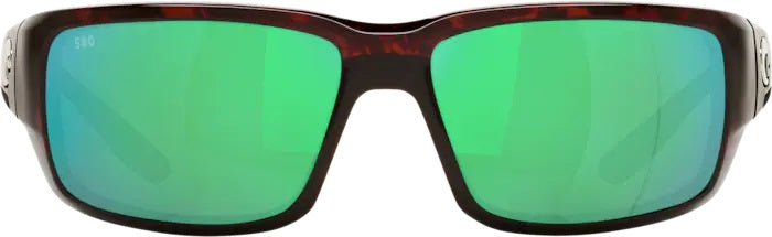 Fantail Tortoise Polarized Glass Sunglasses (Item No:  TF 10 OGMGLP)