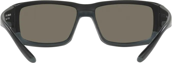 Fantail Matte Black Polarized Glass Sunglasses (Item No: TF 11 OBMGLP)