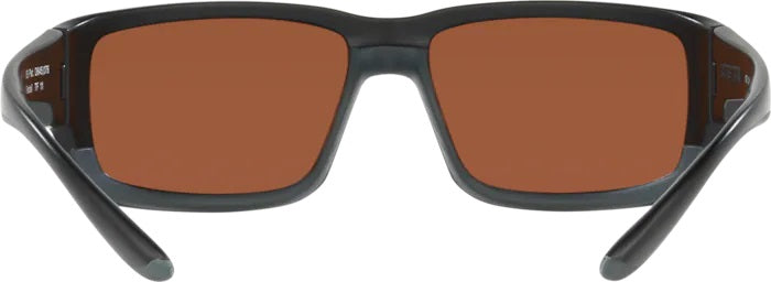 Fantail Matte Black Polarized Glass Sunglasses (Item No: TF 11 OGMGLP)