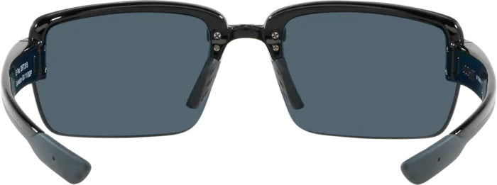 Galveston Shiny Black Polarized Polycarbonate Sunglasses (Item No: GV 11 OGP)