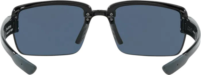Galveston Shiny Black Polarized Polycarbonate Sunglasses (Item No: GV 11 OBMP)