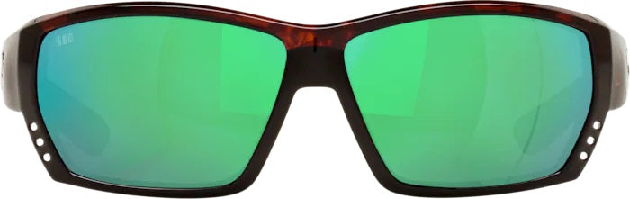 Tuna Alley Shiny Crystal Polarized Glass Sunglasses (Item No: TA 10 OGMGLP)