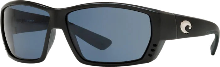 Tuna Alley Matte Black Polarized Polycarbonate Sunglasses (Item No: TA 11 OGP)