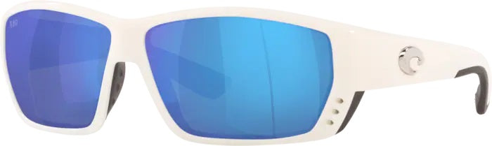 Tuna Alley White Polarized Glass Sunglasses (Item No: TA 25 OBMGLP)