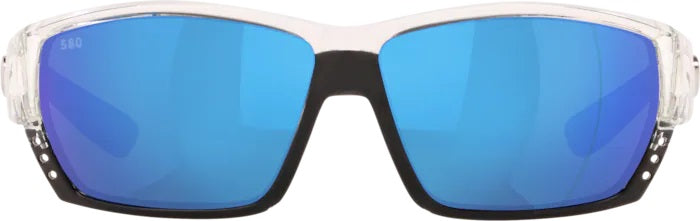 Tuna Alley  Shiny Crystal Polarized Glass Sunglasses (Item No: TA 39 OBMGLP)