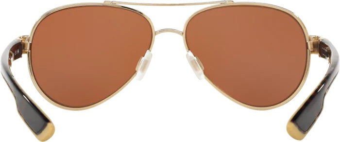 Loreto Rose Gold Polarized Polycarbonate Sunglasses (Item No: LR 64 OCP)