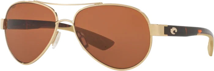 Loreto Rose Gold Polarized Polycarbonate Sunglasses (Item No: LR 64 OCP)